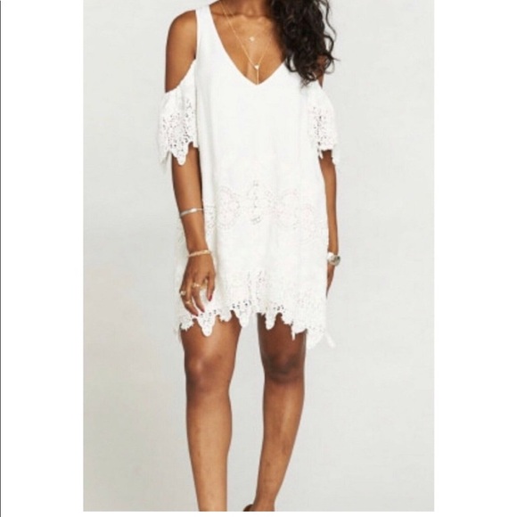 show me your mumu birdie ruffle scallop dress - Picture 4 of 15